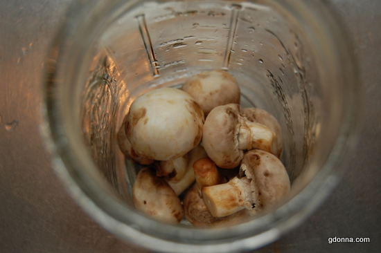 How I wash Mushrooms